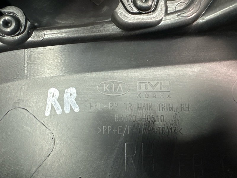 Обшивка двери Kia Rio X 2021