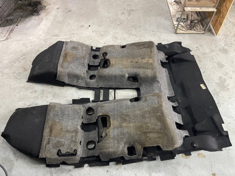 Ковер пола Ford Focus 2 2009 CB
