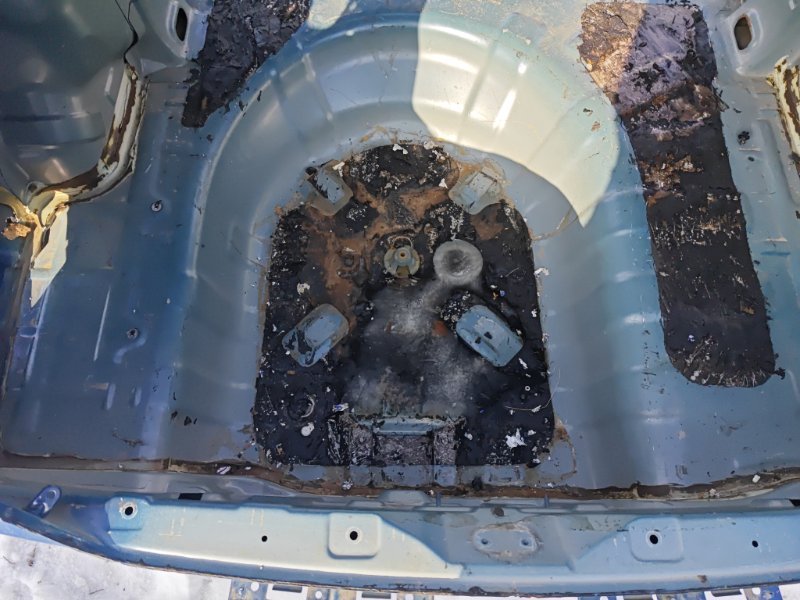 Задняя часть кузова Kia Rio 3 2014 QB