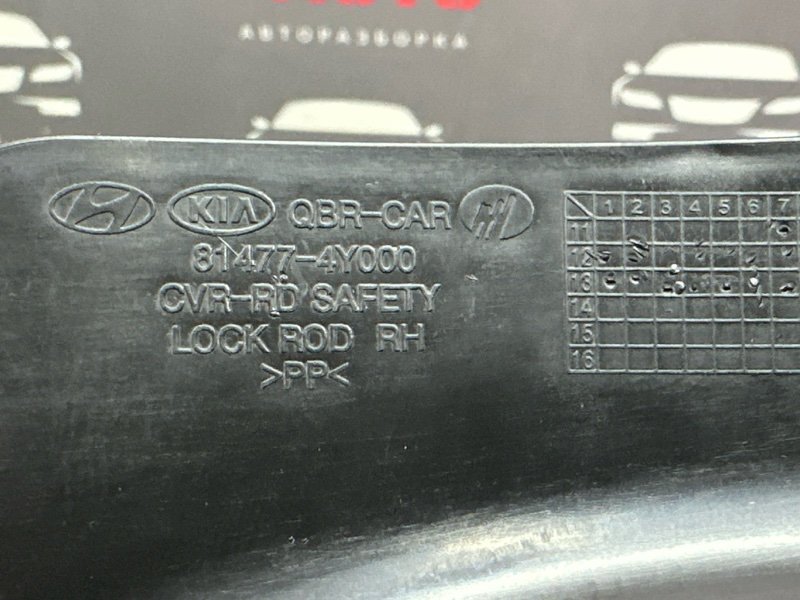 Накладка замка двери Kia Rio 3 2014 QB