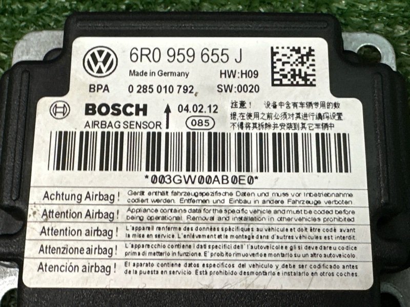 Блок управления AirBag Volkswagen Polo 2012