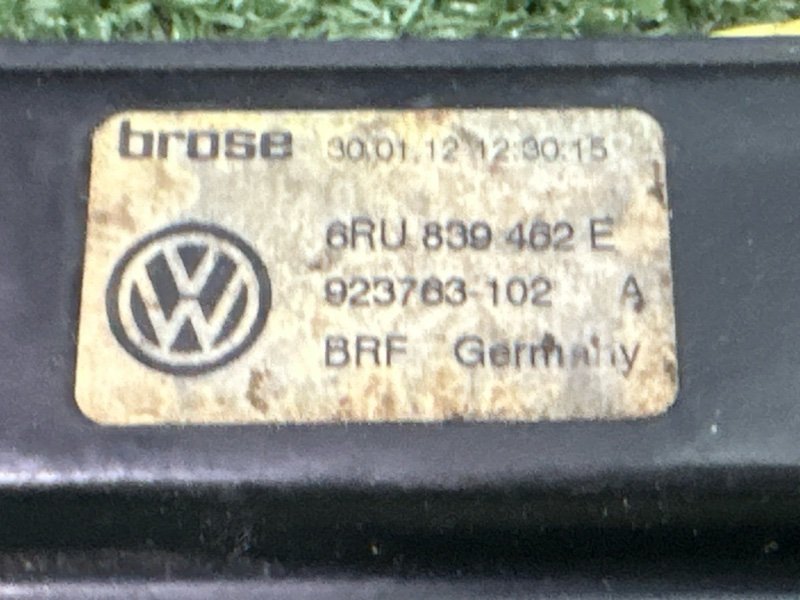 Механизм стеклоподъёмника Volkswagen Polo 2012