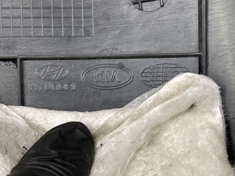 Накладка порога малая Kia Rio 3 2012 QB