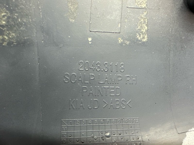 Накладка зеркала Kia Ceed 2 2014 JD