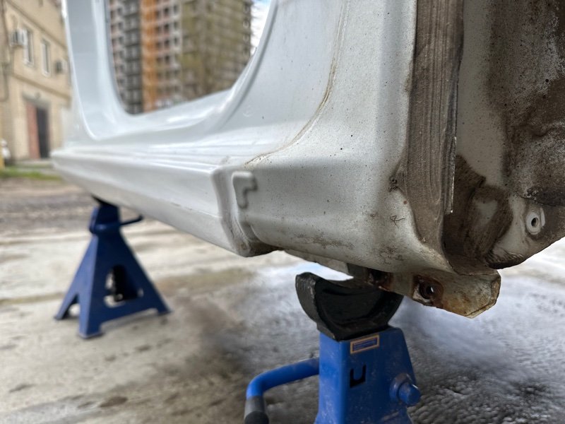 Порог со стойкой Hyundai Solaris 2 2020 HCR