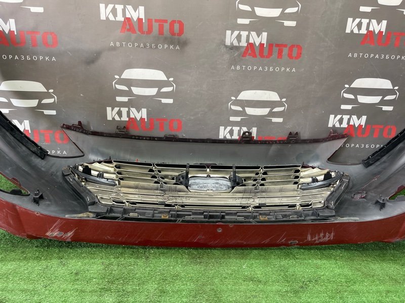Бампер передний с повреждениями Hyundai Sonata 7 2018