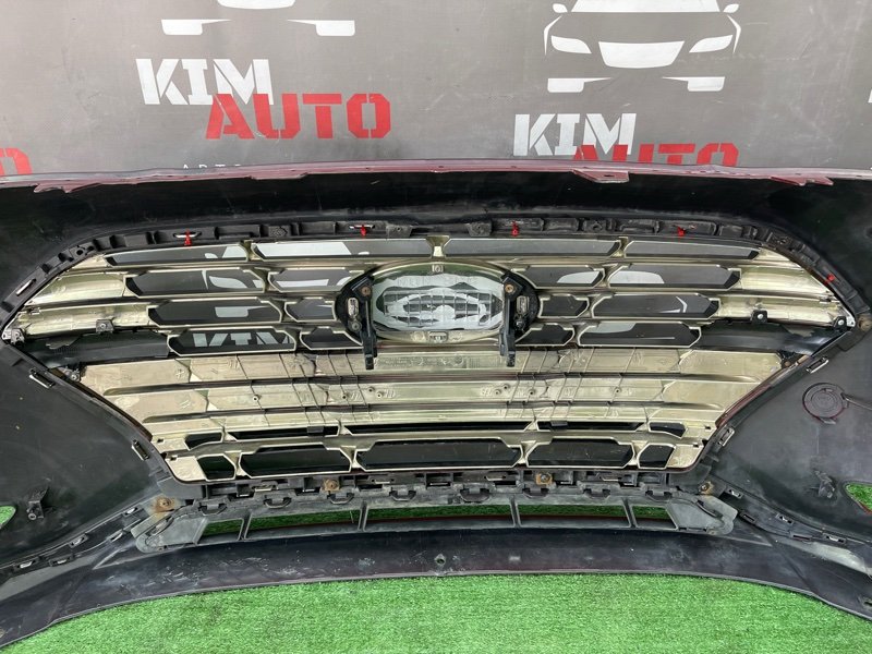 Бампер передний с повреждениями Hyundai Sonata 7 2018
