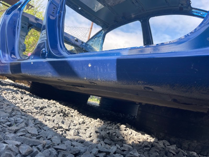 Порог со стойкой Kia Rio 3 2012 QB