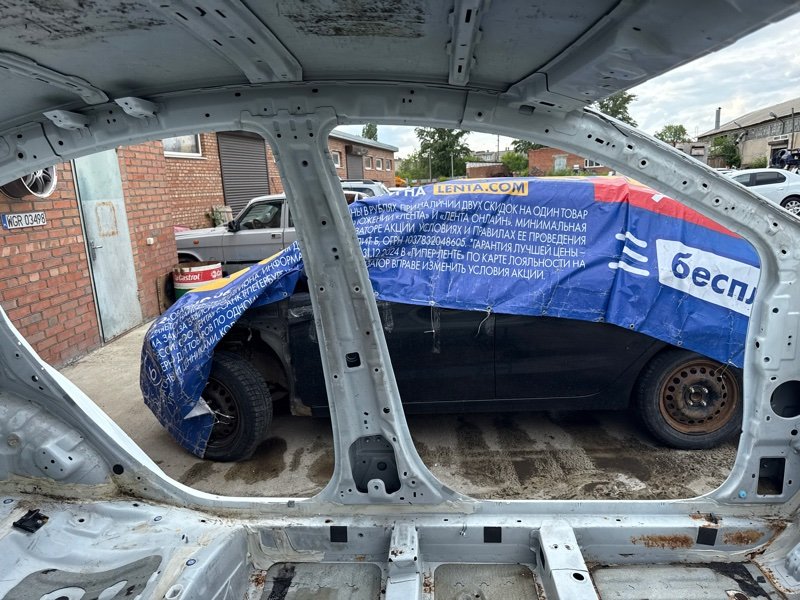 Порог со стойкой Hyundai Solaris 1 2013