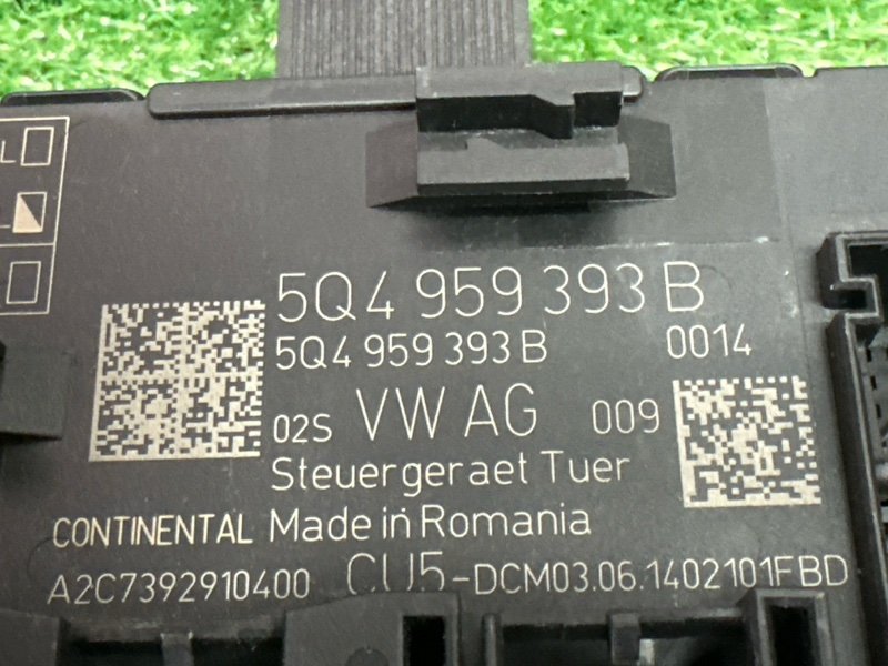 Блок комфорта двери Skoda Octavia 2014 A7