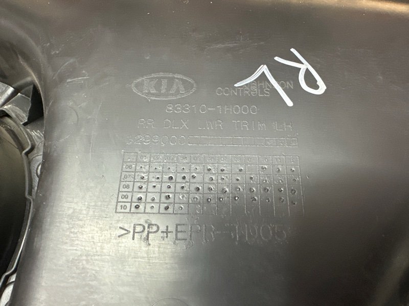 Обшивка двери Kia Ceed 1 2010 ED