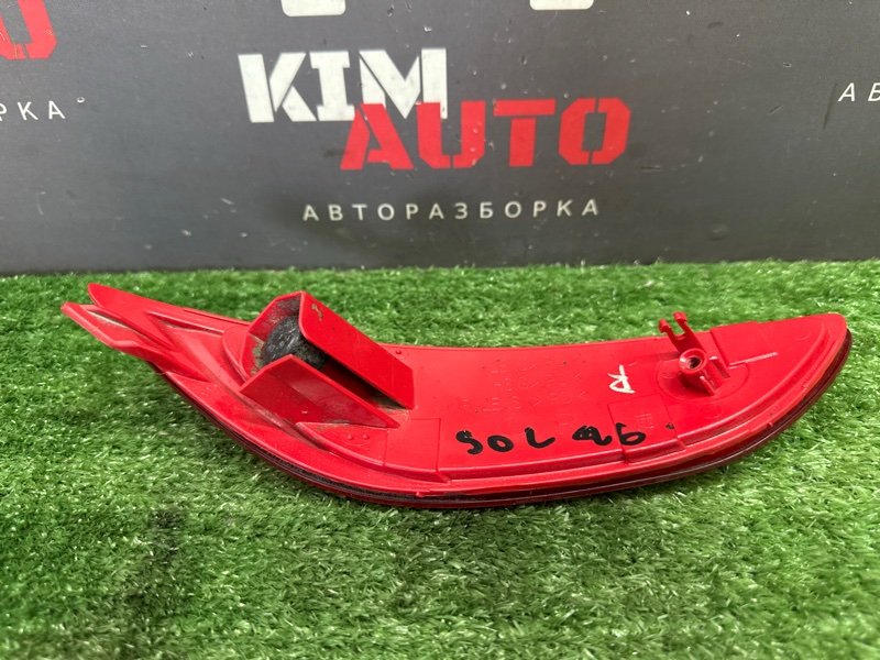 Катафот бампера Hyundai Solaris 1 2013