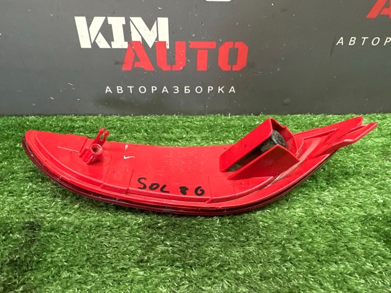 Катафот бампера Hyundai Solaris 1 2013