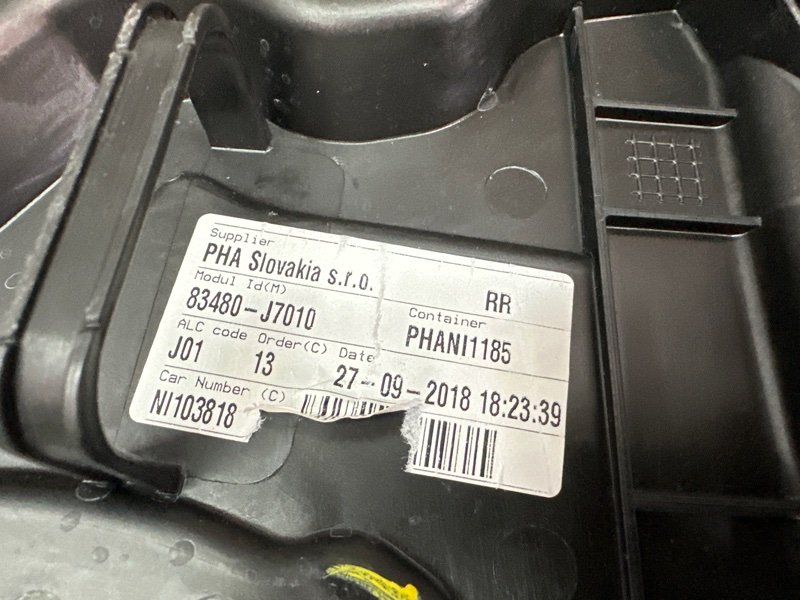 Механизм стеклоподъёмника Kia Ceed 3 2018 CD