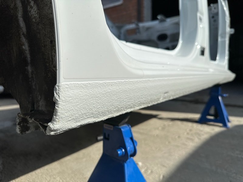 Порог со стойкой Skoda Rapid 2 2021 NK6