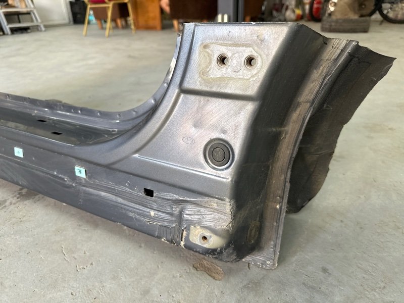 Порог со стойкой Hyundai ix35 2012