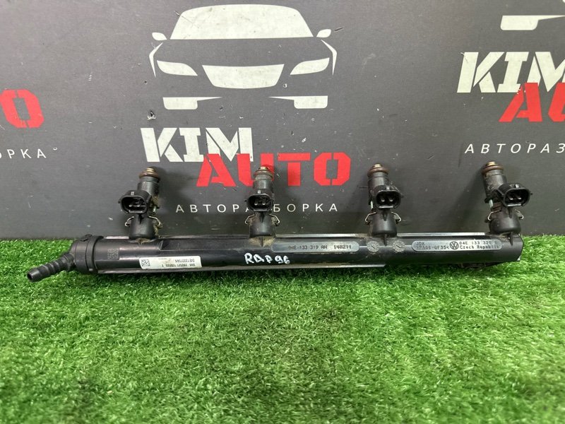 Рампа топливная с форсунками Skoda Rapid 2 2021 NK6