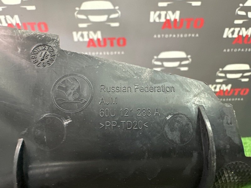 Дефлектор радиатора Skoda Rapid 2 2021 NK6