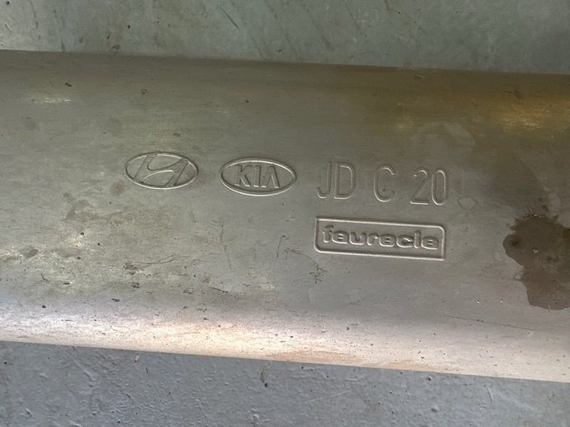 Глушитель в сборе Kia Ceed 2 2012 JD