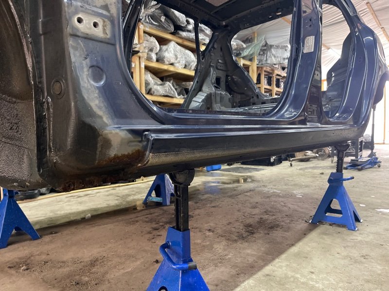 Порог со стойкой Kia Ceed 1 2010 ED