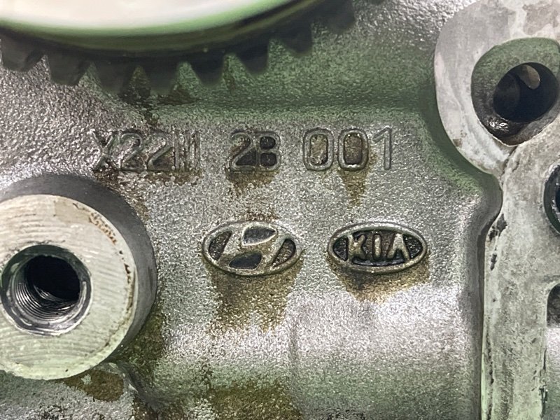 Головка блока цилиндров Kia Ceed 1 2010 ED