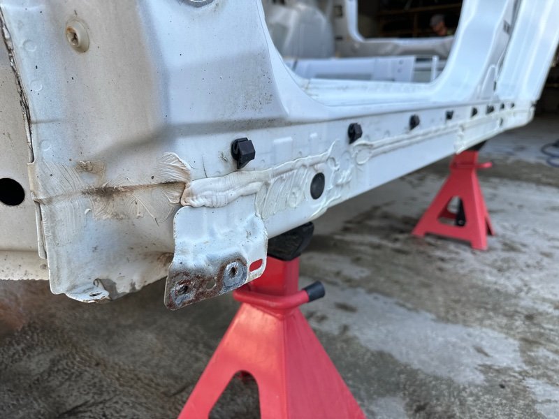 Порог со стойкой Ford Focus 3 HB 2012 CB8
