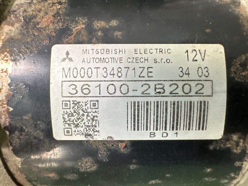 Стартер Kia Ceed 2 2012 JD