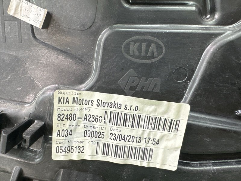 Механизм стеклоподъёмника Kia Ceed 2 2012 JD