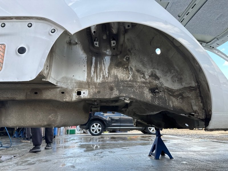 Задняя часть кузова Skoda Octavia 2014 A7