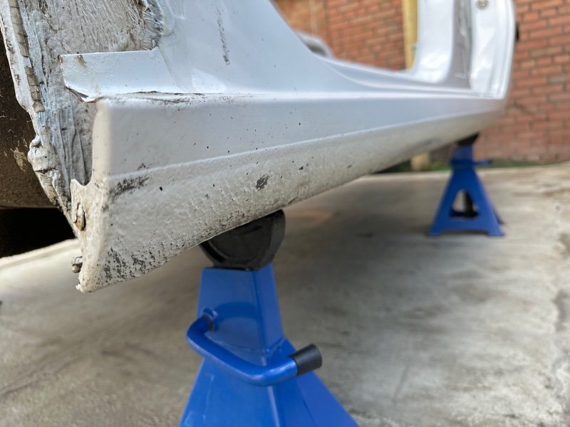 Порог со стойкой Skoda Octavia 2014 A7