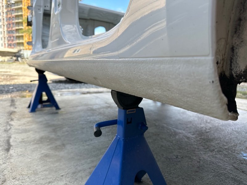 Порог со стойкой Skoda Octavia 2014 A7