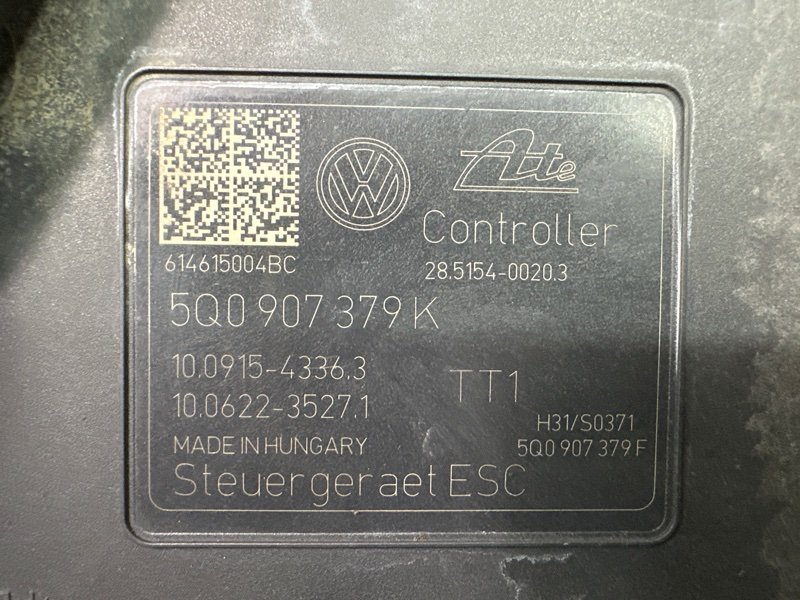 Блок ABS Skoda Octavia 2014 A7
