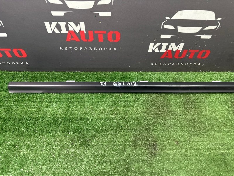 Уплотнитель стекла наружный (Бархотка) Kia Rio X 2020