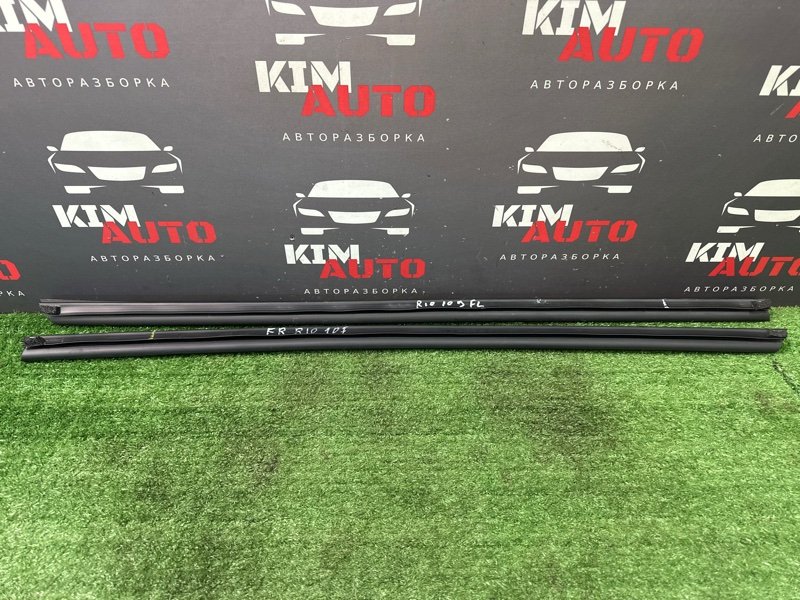 Уплотнитель стекла(бархотка) внутренний Kia Rio X-Line 2020