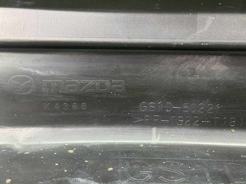 Бампер Mazda 6 2008 GH