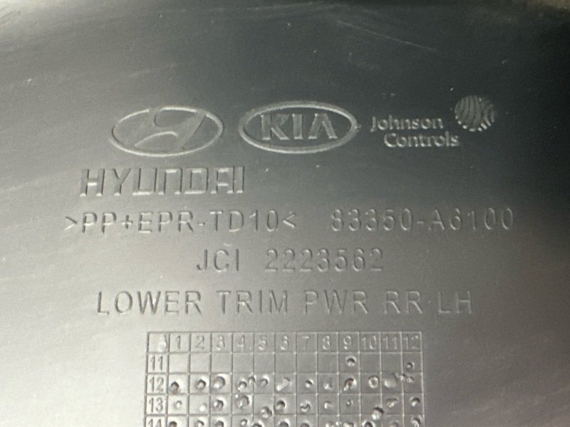 Обшивка двери Hyundai i30 GD