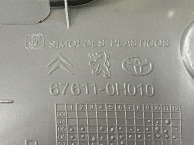 Дверь Peugeot 107