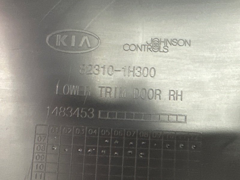 Обшивка двери Kia Ceed