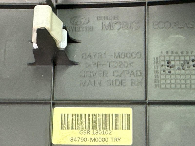 Накладка торпедо боковая Hyundai Creta 2018 GS
