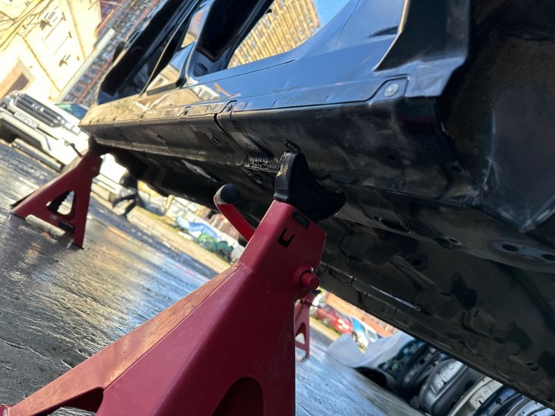 Порог со стойкой Nissan Murano 2008 Z51