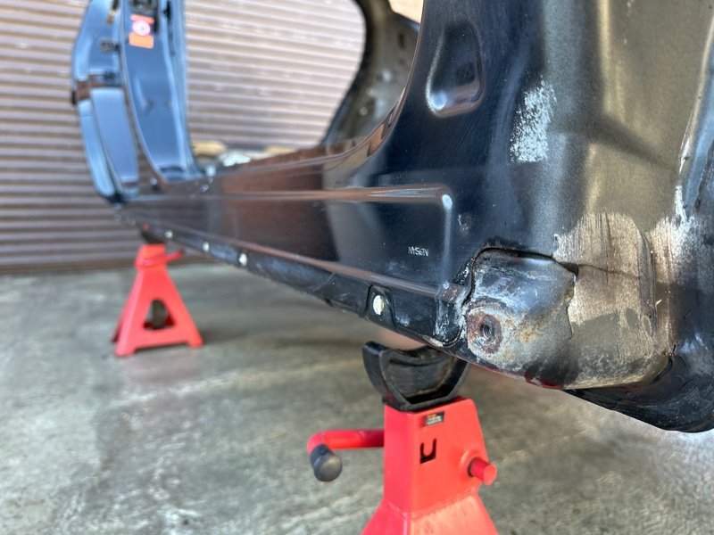 Порог со стойкой Nissan Murano 2008 Z51