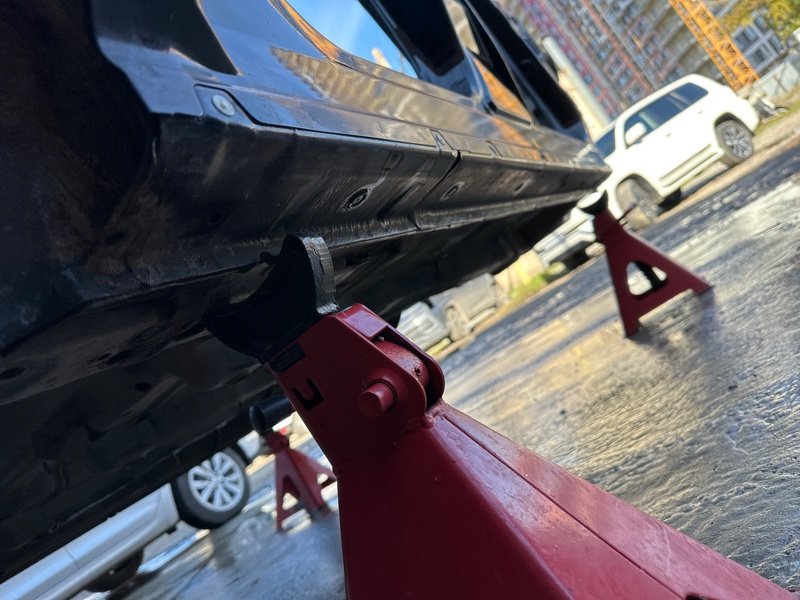 Порог со стойкой Nissan Murano 2008 Z51