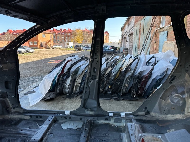 Порог со стойкой Nissan Murano 2008 Z51