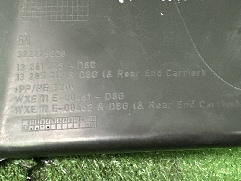 Накладка задней панели Opel Astra J