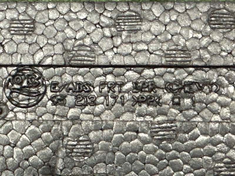 Абсорбер переднего бампера Chevrolet Cruze