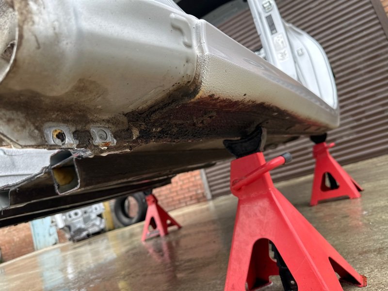 Порог со стойкой Hyundai Solaris 2 2021 HCR