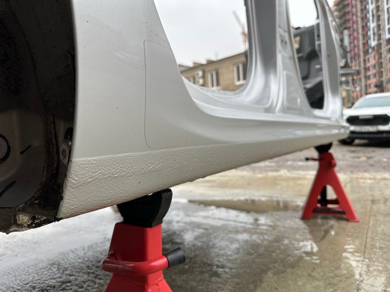 Порог со стойкой Hyundai Solaris 2 2021 HCR