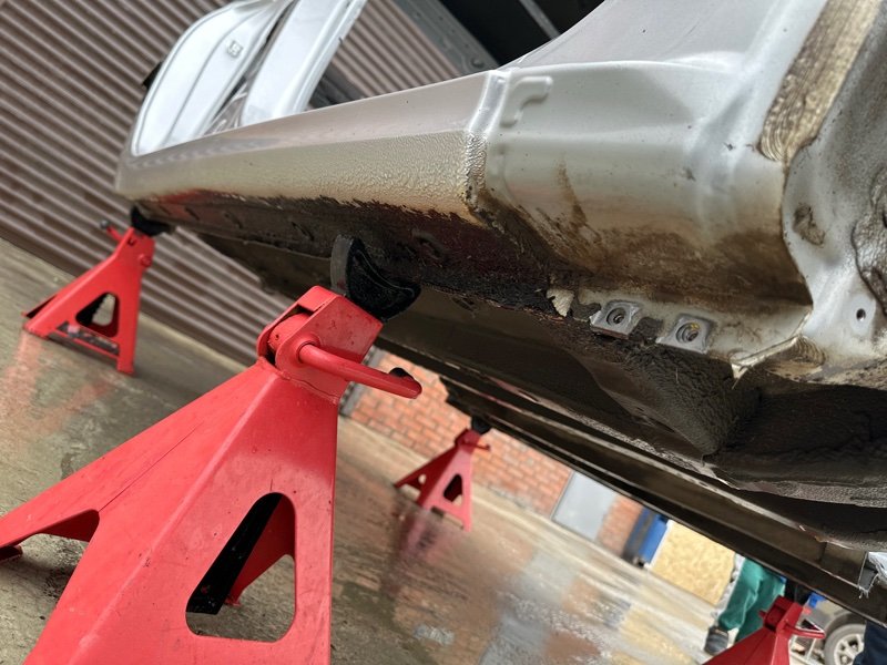 Порог со стойкой Hyundai Solaris 2 2021 HCR