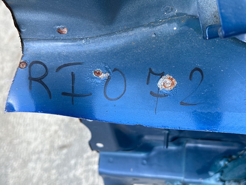 Лонжерон Kia Rio 3 2014 QB