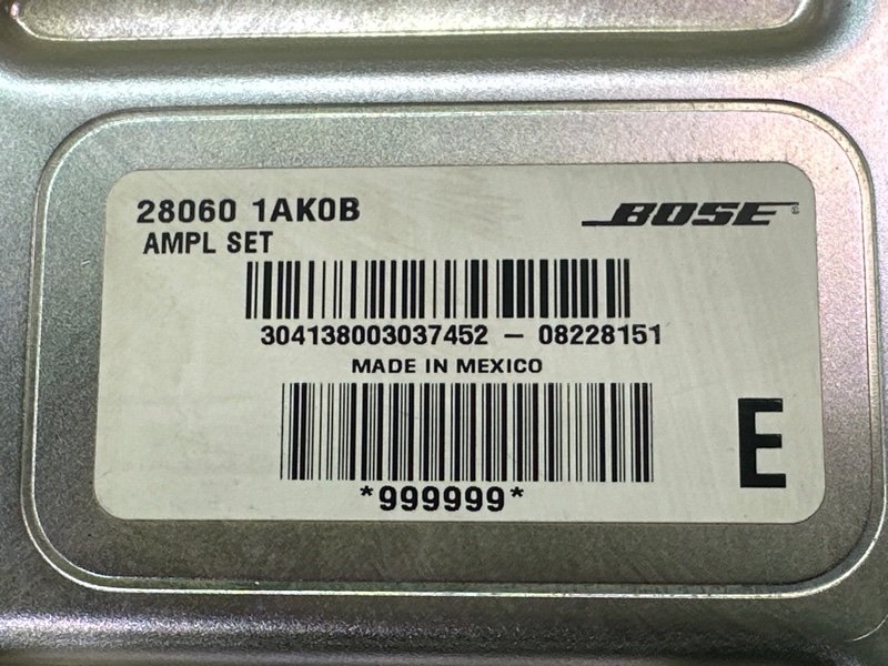 Акустика BOSE Nissan Murano 2008 Z51
